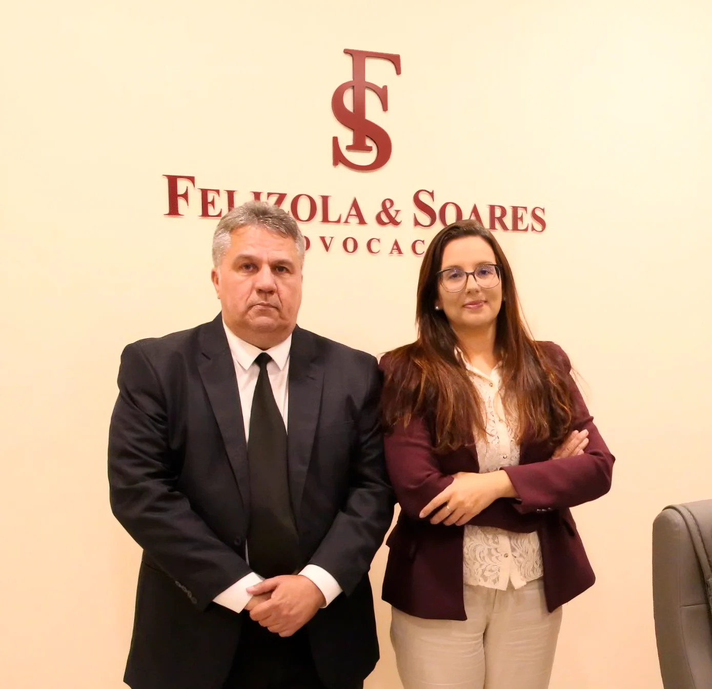 Sócios Dra. Milena Felizola e Dr. Lincoln Soares